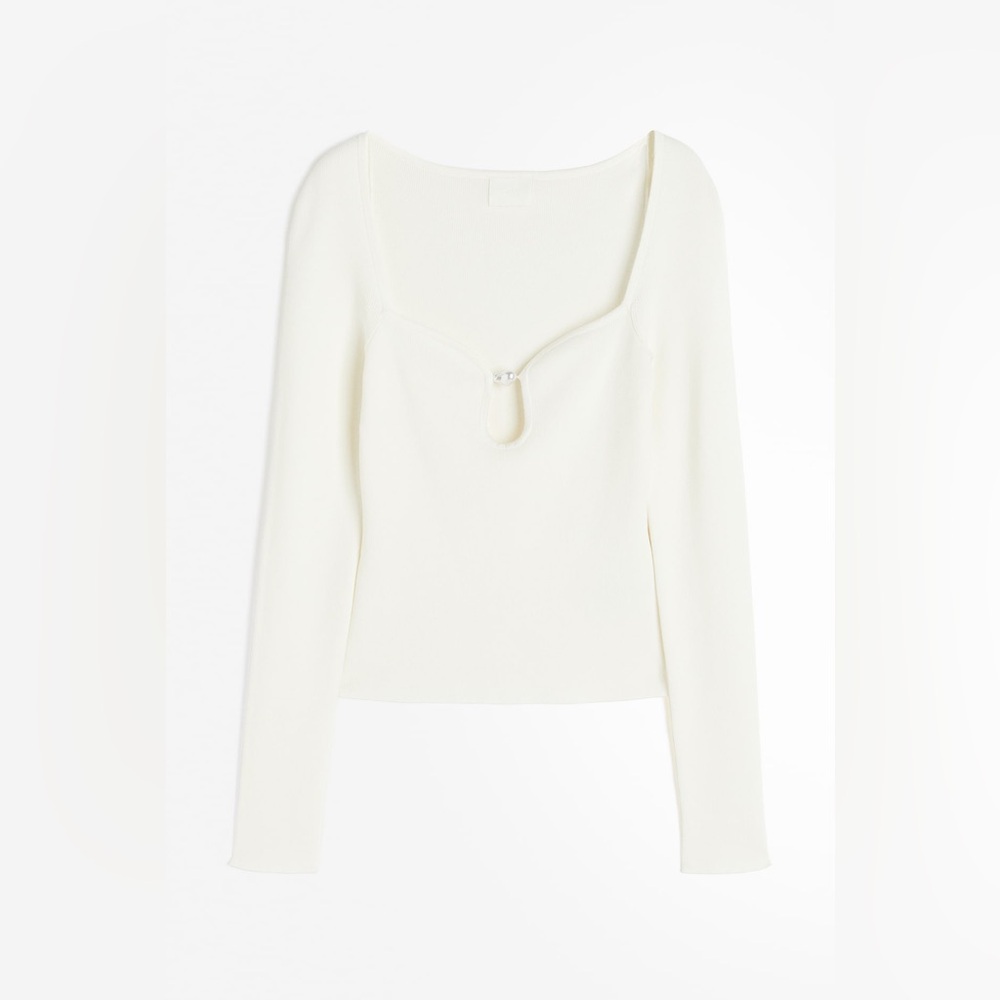 NWT H&M Bead Detail Top